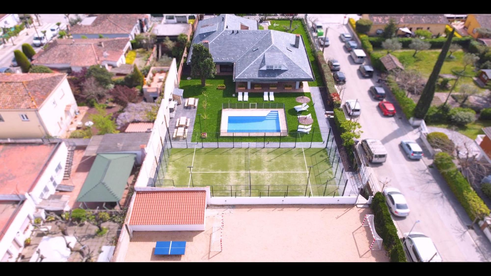 Casa De Vacaciones Con Padel En Montseny By Can Forcadell Жирона Экстерьер фото